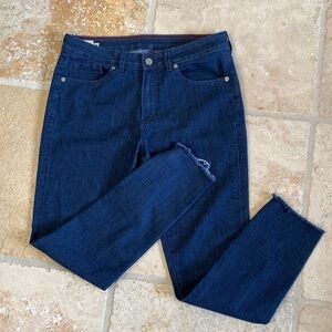 American Giant 218 Skinny Mountain Dark Wash Jeans Women’s Stretch indigo SZ 29